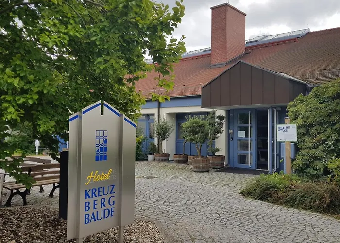 Kreuzbergbaude Beim Berzdorfer Mit Wohlfuehl Sauna ホテル Markersdorf